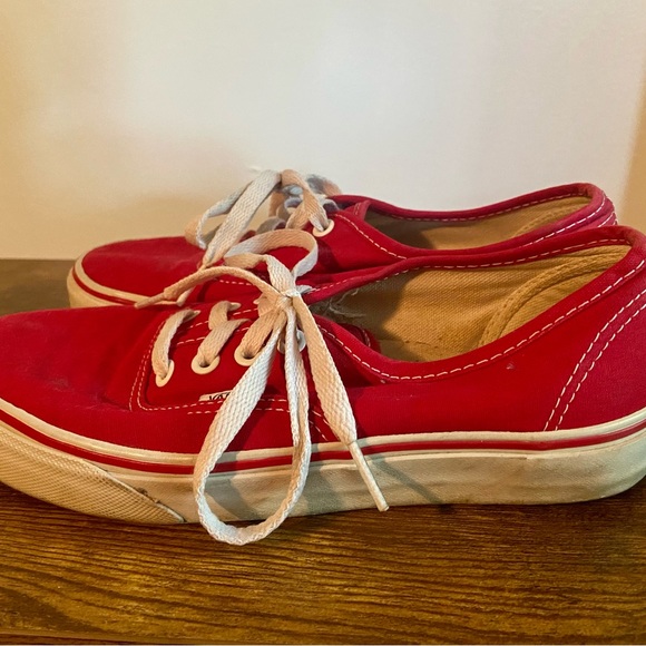 Red Vans - Picture 4 of 4